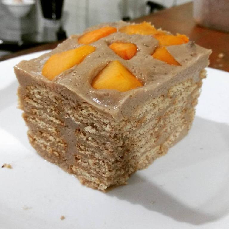 Pavê Vegano de Caqui